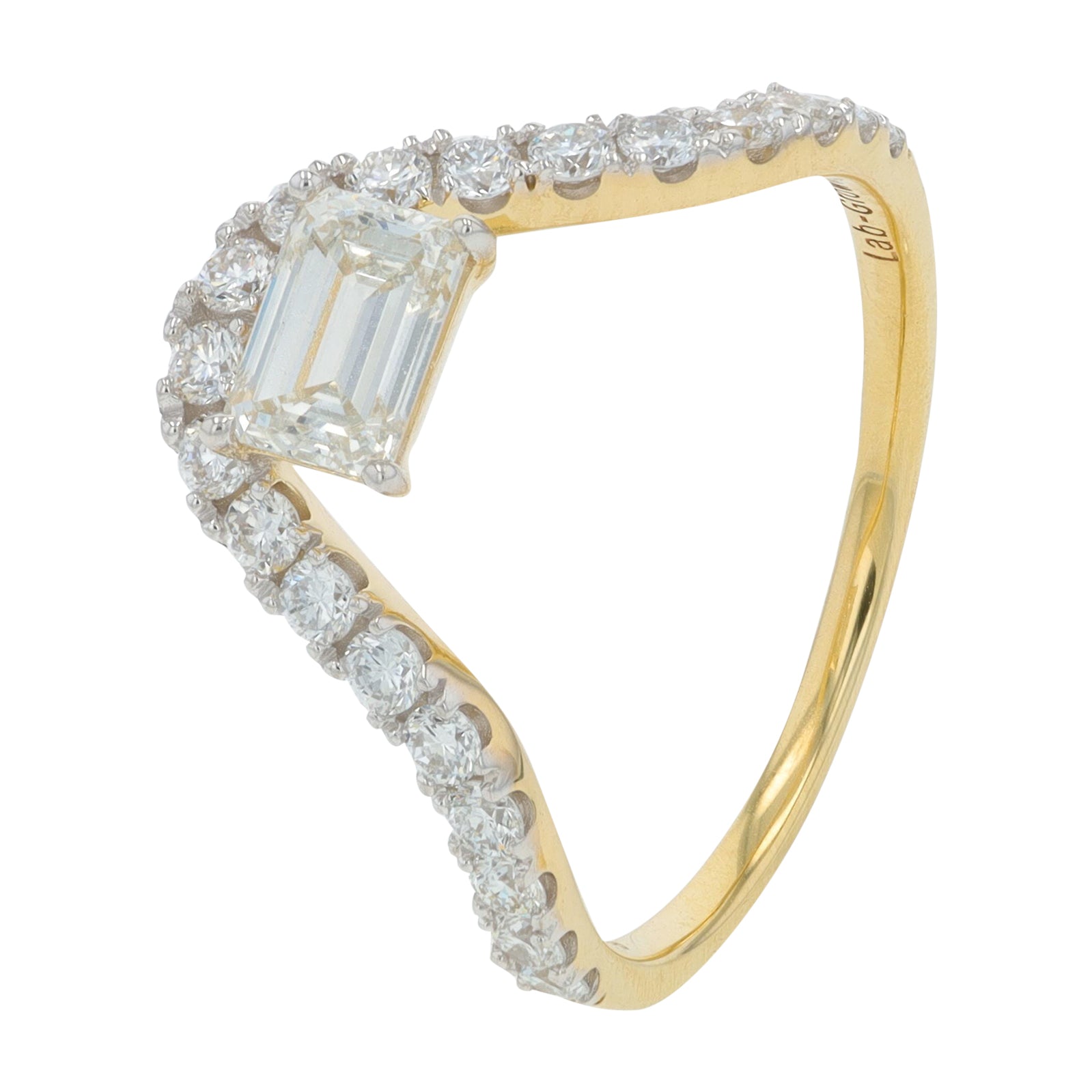 10K 1 CT Lab Grown Diamond Ring<p><strong>Lab Grown Diamond</p></strong><p><strong>More Colors Available</p></strong>