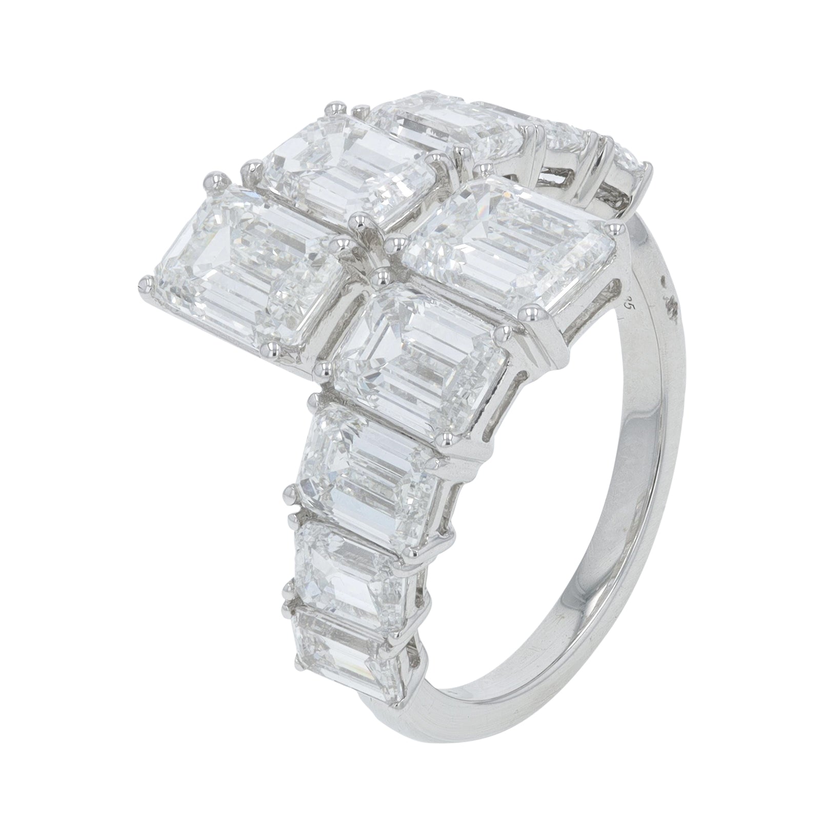 14K WG 5 3/4 CTW Lab Grown Diamond Bypass Ring<p><strong>Lab Grown Diamond</p></strong>