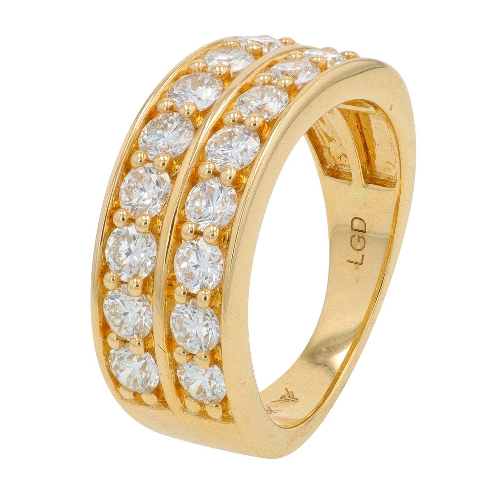 14K YG 1.86 CT Lab Grown Diamond Ring<p><strong>Lab Grown Diamond</p></strong>