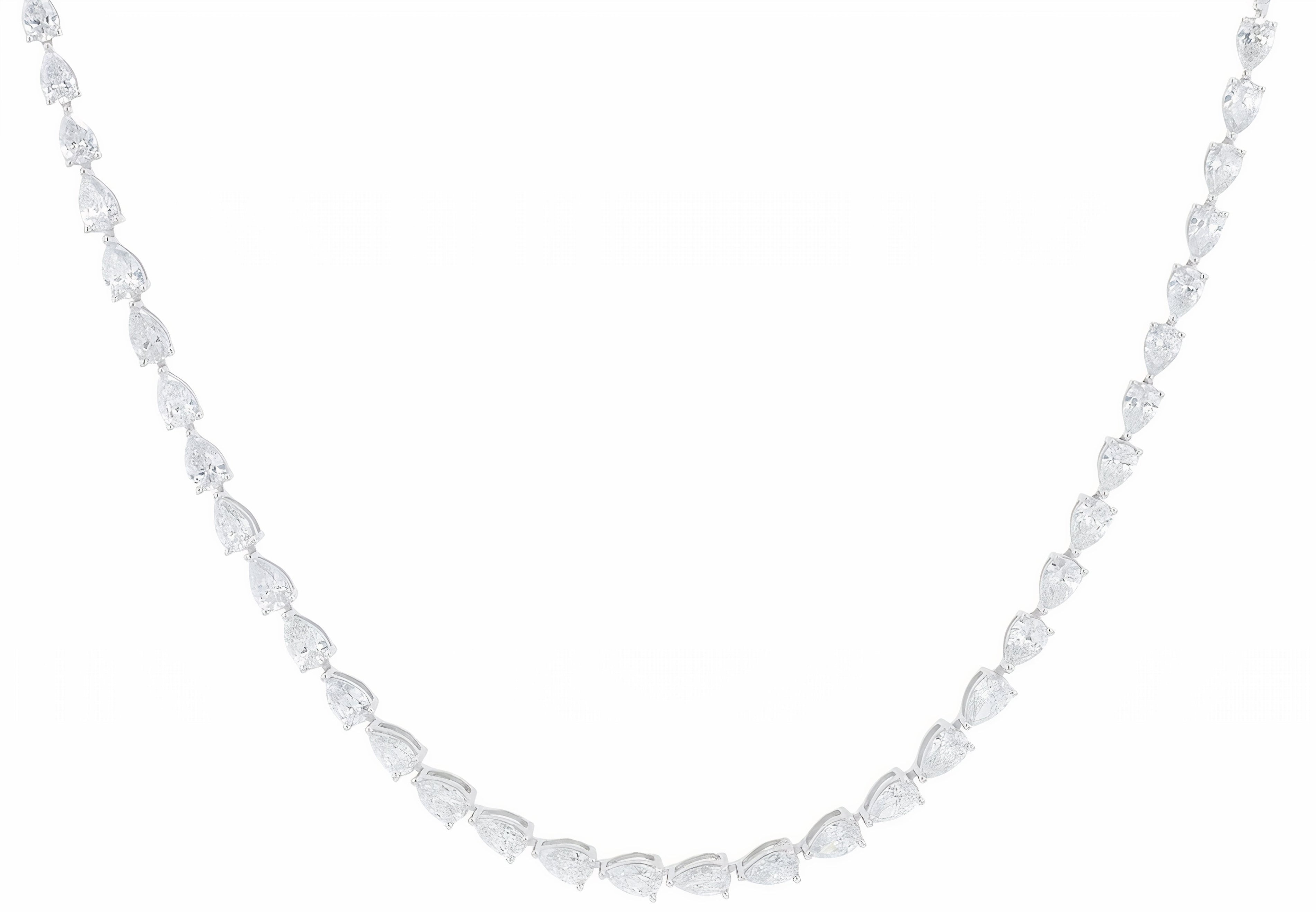 Lab Diamond Necklace in 14K Gold (12 ct. tw)