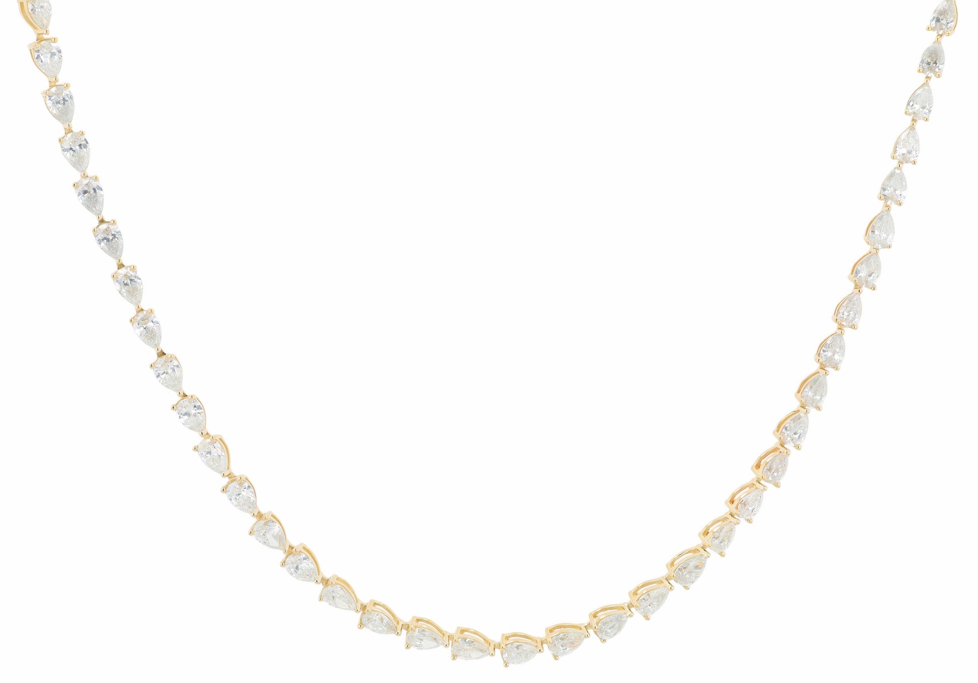 Lab Diamond Necklace in 14K Gold (12 ct. tw)