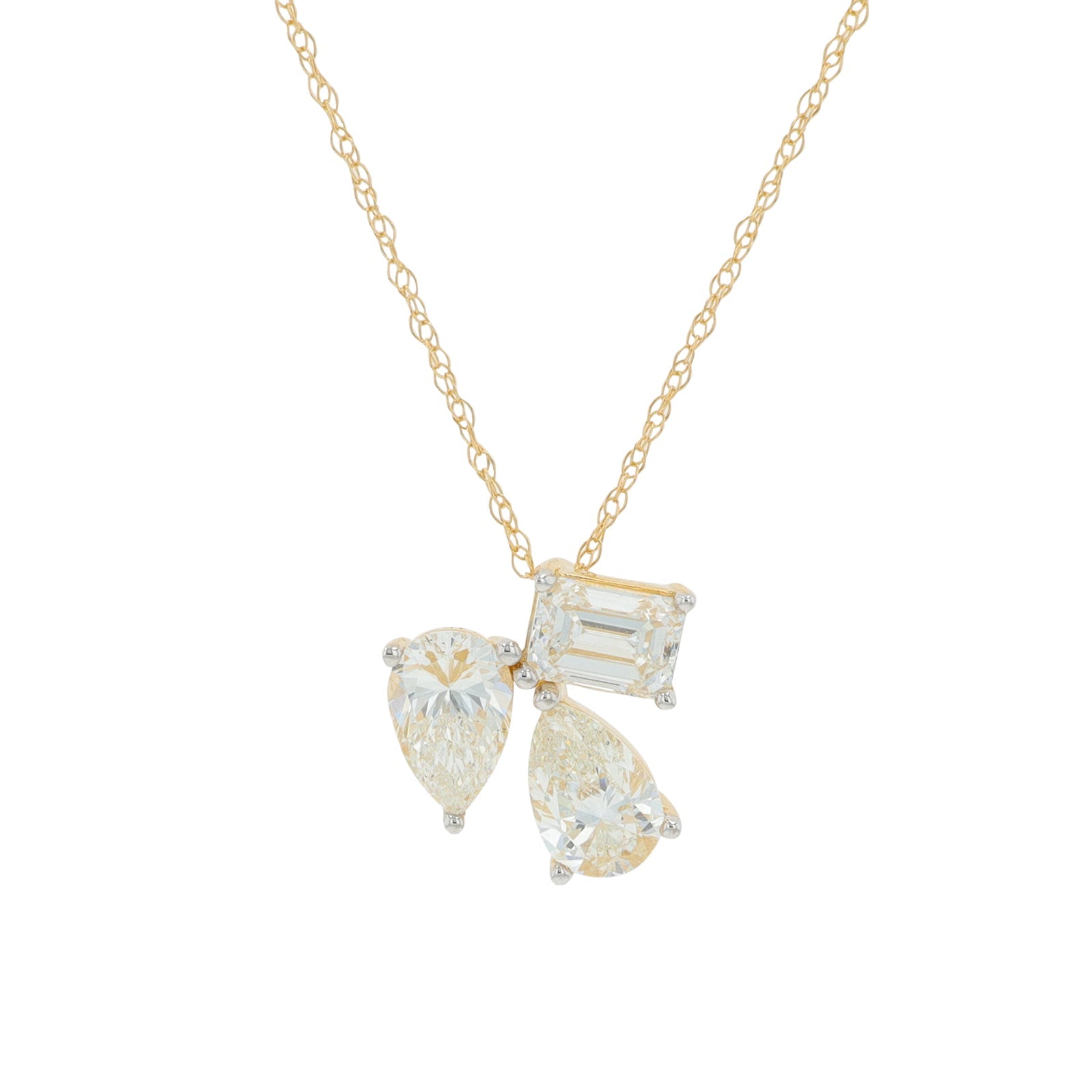 14K 1.50 CT Lab Grown Diamond Pendant<p><strong>Lab Grown Diamond</p></strong><p><strong>More Color Available</p></strong>