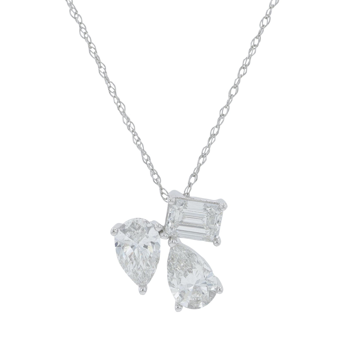 14K 1.50 CT Lab Grown Diamond Pendant<p><strong>Lab Grown Diamond</p></strong><p><strong>More Color Available</p></strong>