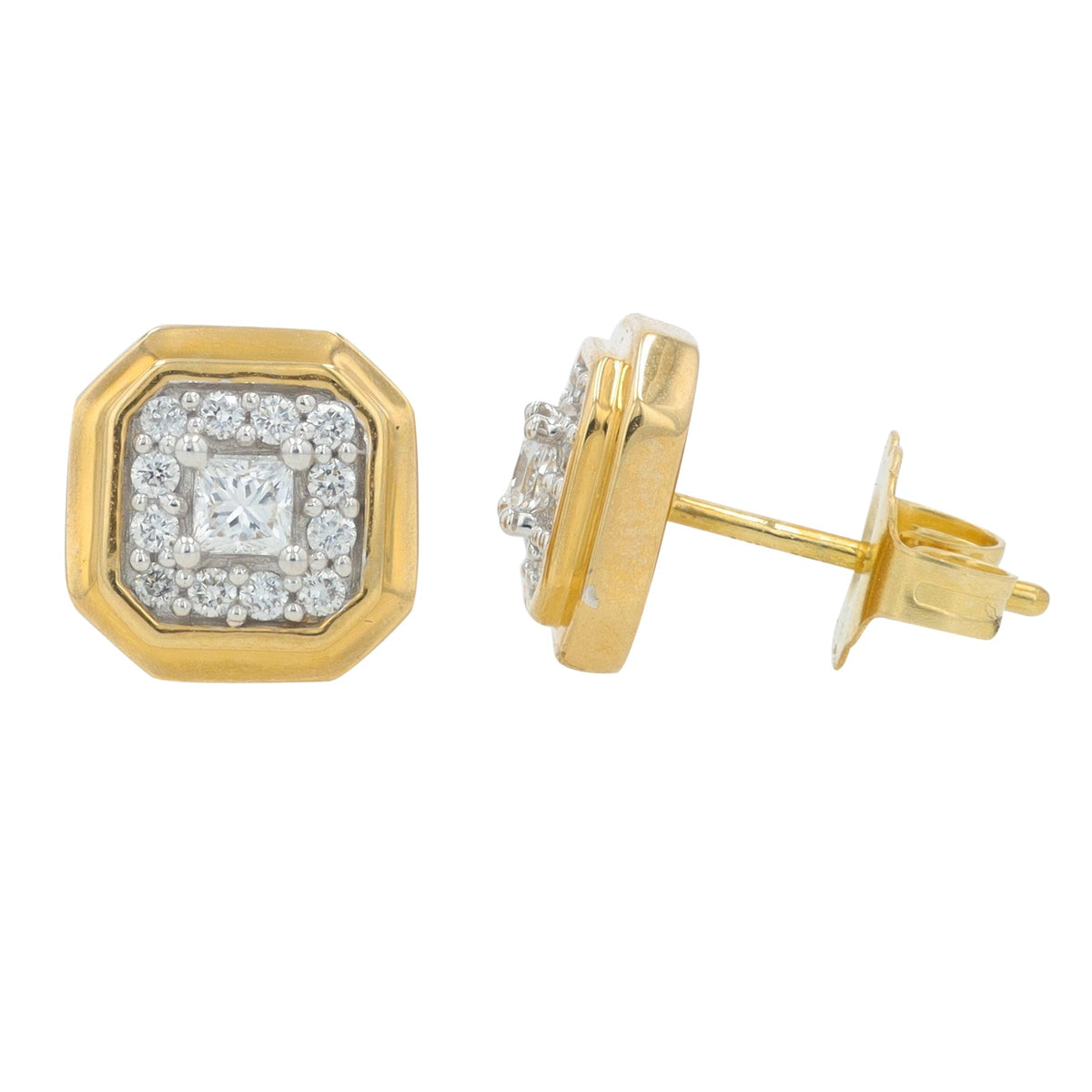 14K YG .25 CTW Lab Grown Diamond Studs<p><strong>Lab Grown Diamond</p></strong>