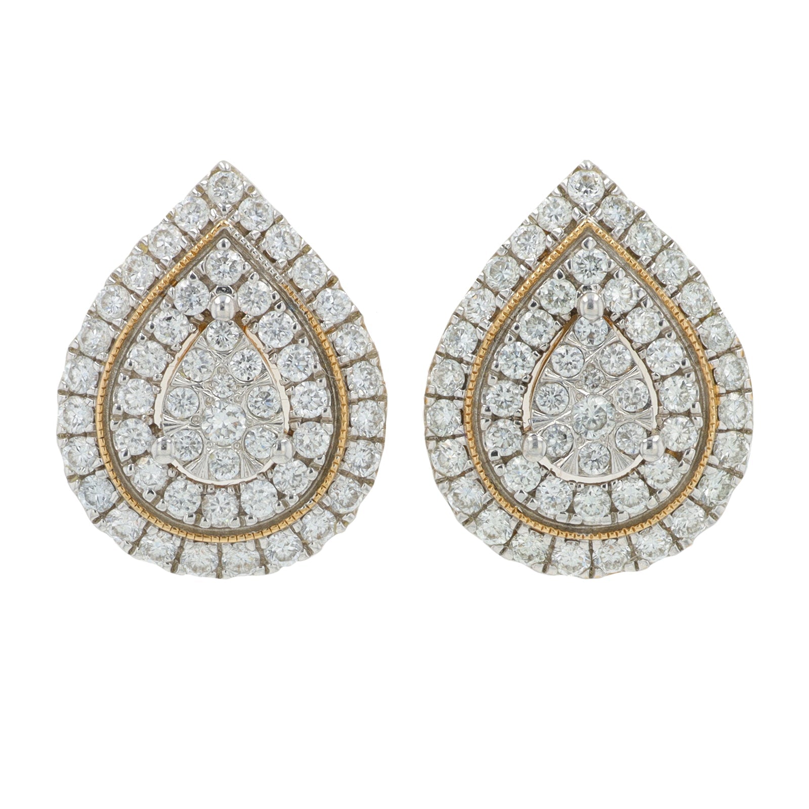 10K YG 1 CT Lab Grown Diamond Earrings<p><strong>Lab Grown Diamond</p></strong>