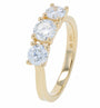 Lab Diamond Three Stone Engagement Ring in 14K Gold (1.50 ct. tw)