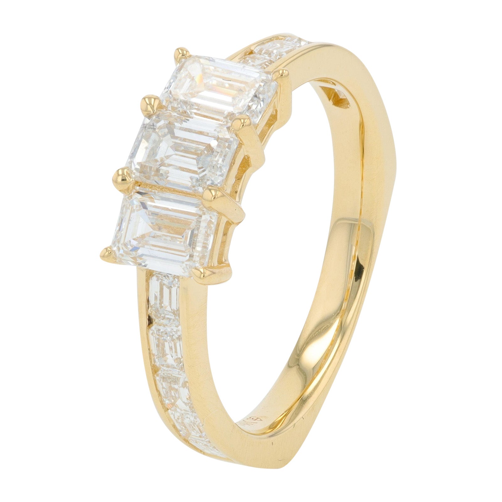 Lab Diamond Band in 14K Gold (1 ct. tw)