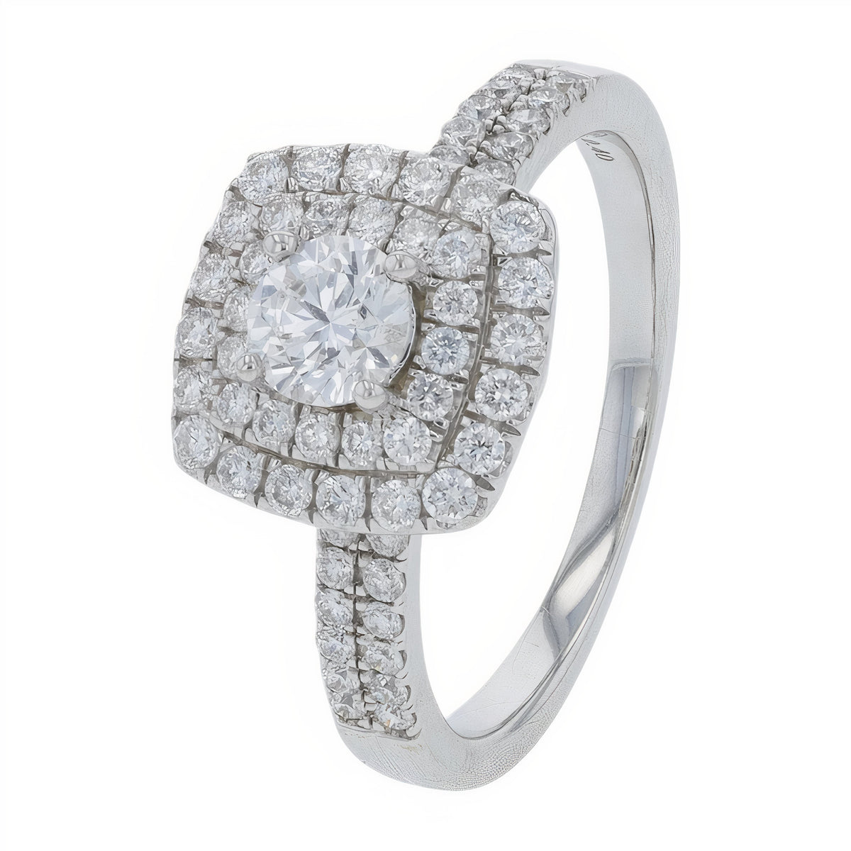 14K WG 1 CTW Lab Grown Diamond Ring<p><strong>Lab Grown Diamond</p></strong>
