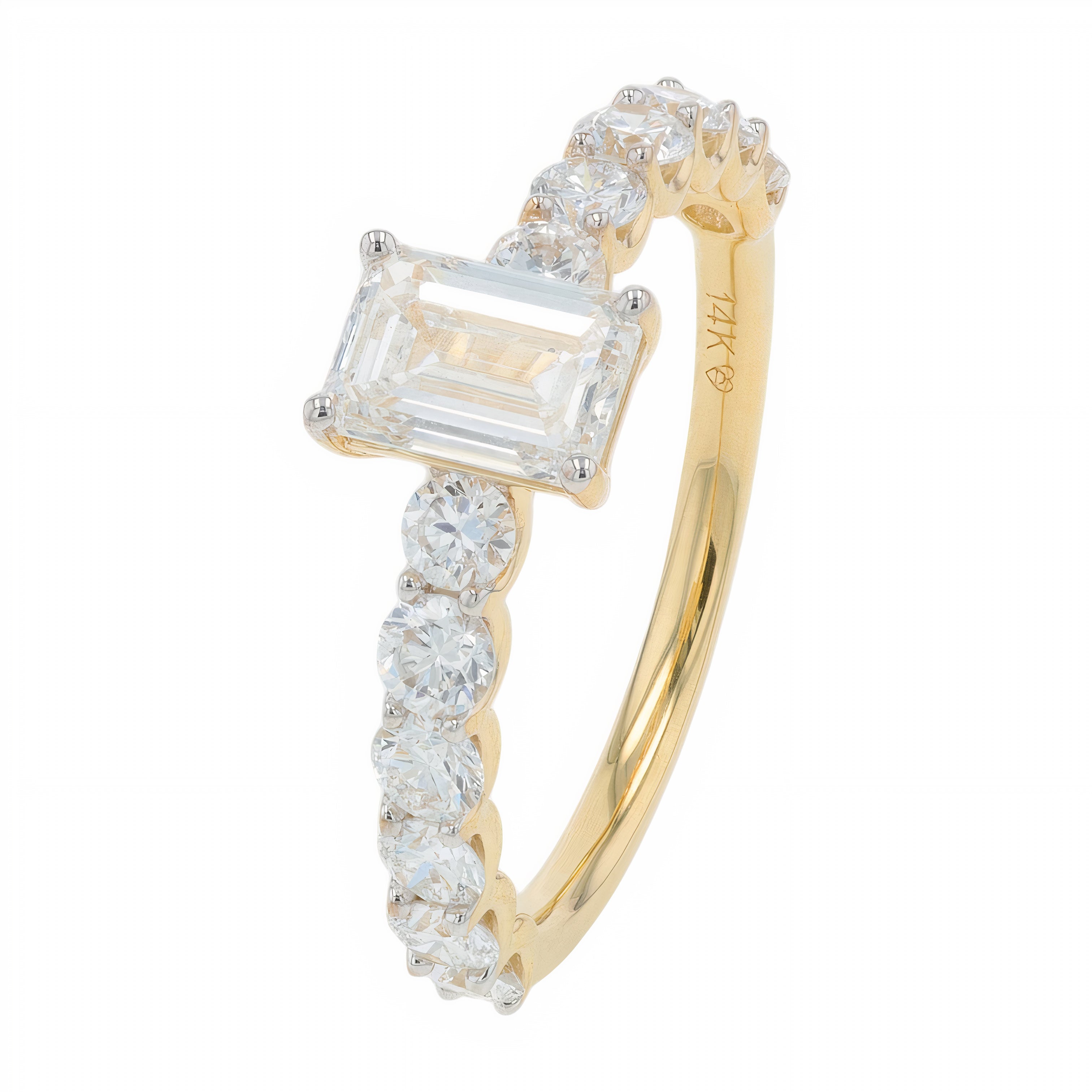Lab Diamond Band in 14K Gold (1 ct. tw)