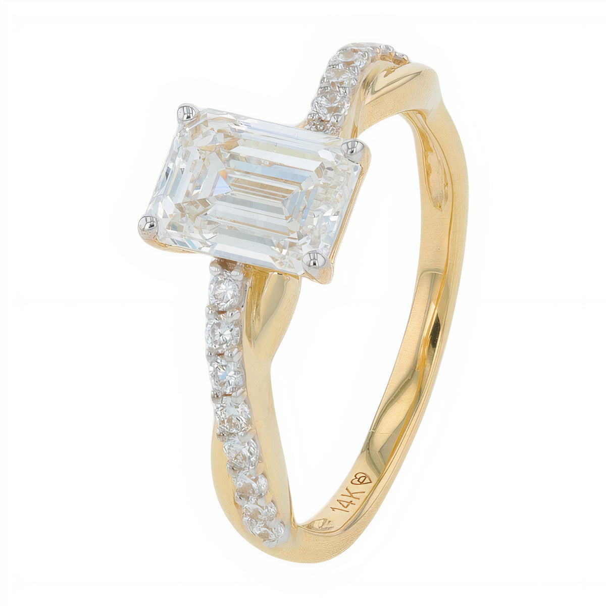 14K 1.25 CTW Lab Grown Diamond Engagement Ring<p><strong>Lab Grown Diamond</p></strong><p><strong>More Colors Available</p></strong>