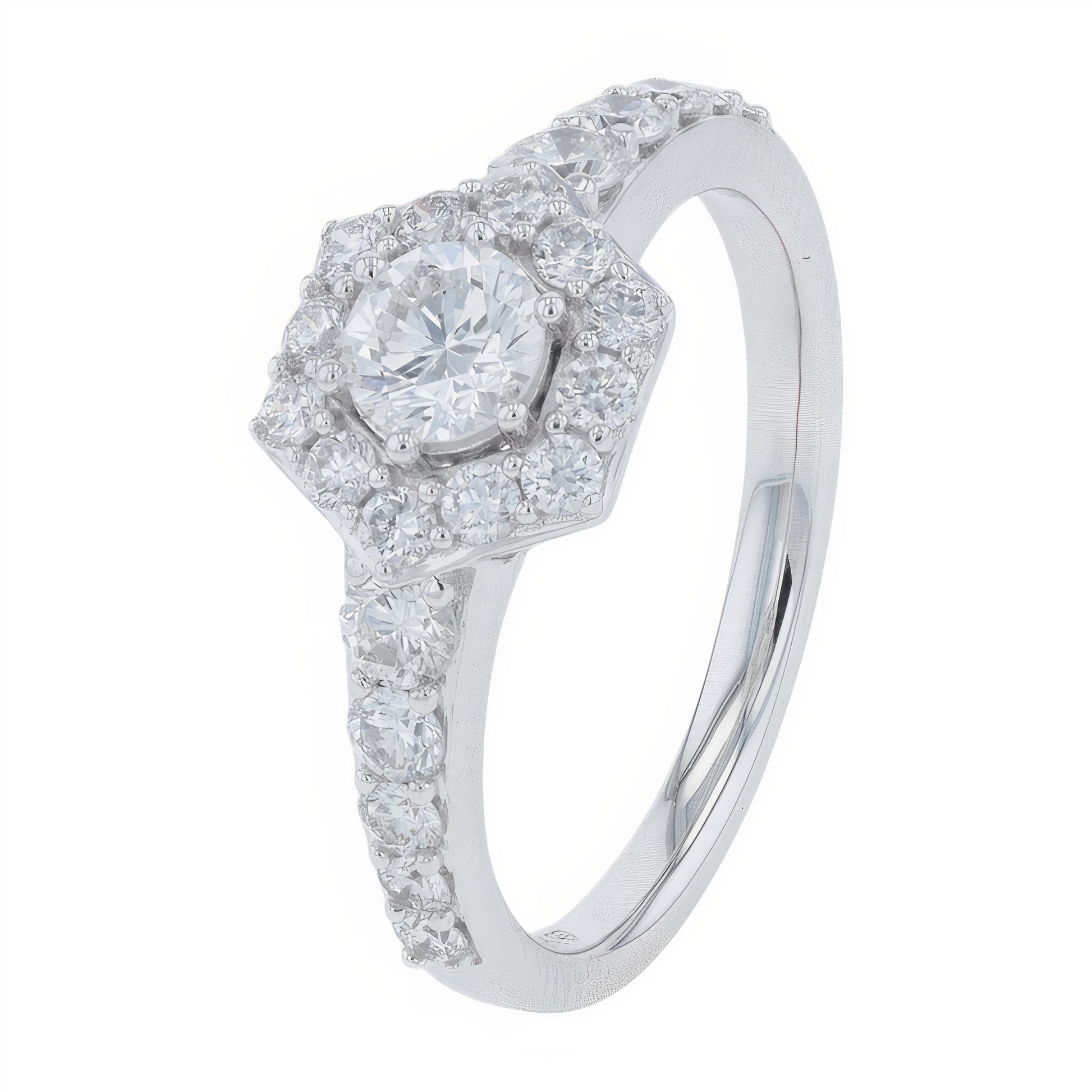 Lab Diamond Band in 14K White Gold (0.75 ct. tw)