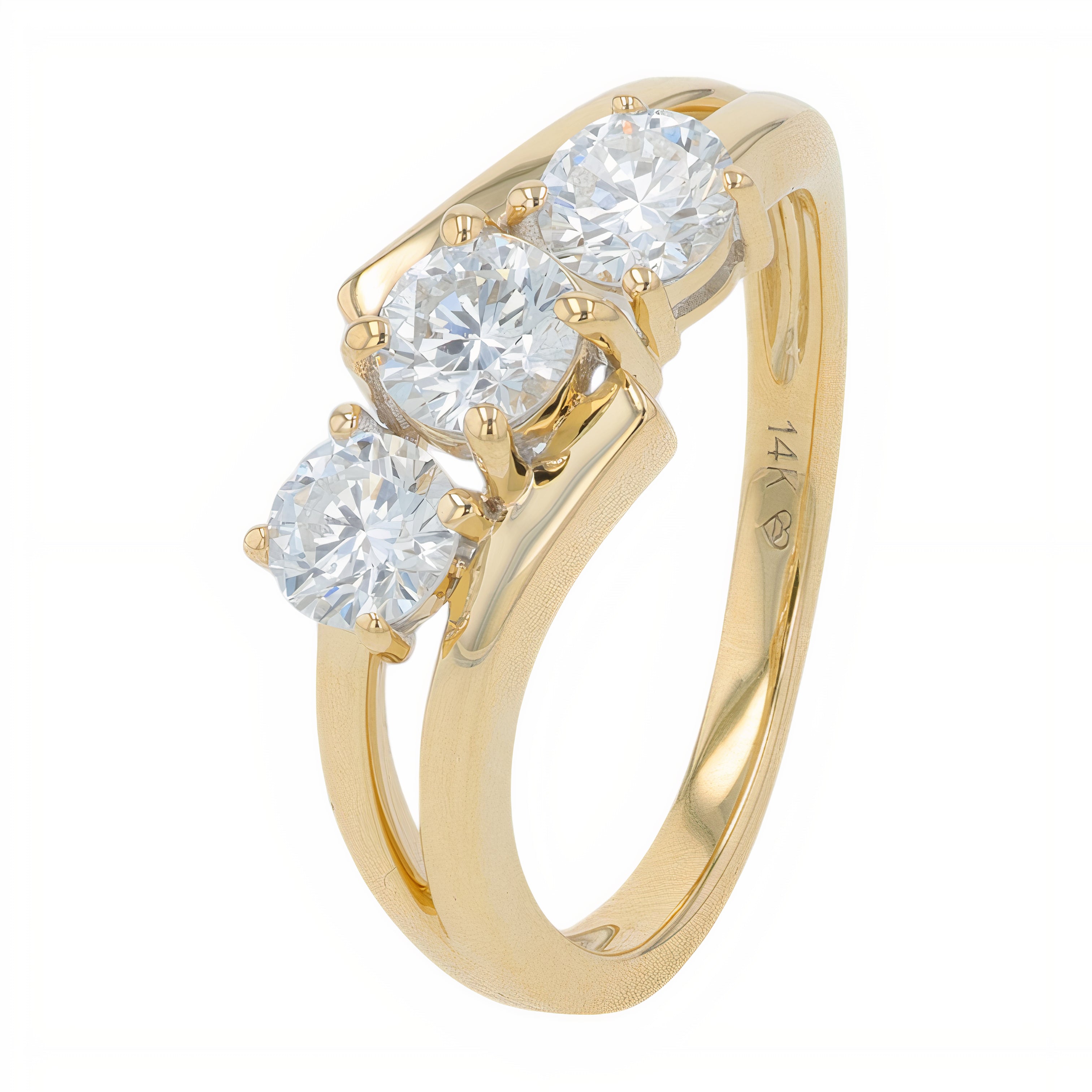 Lab Diamond Center Bridal Set in 14K White Gold (0.25 ct. tw)