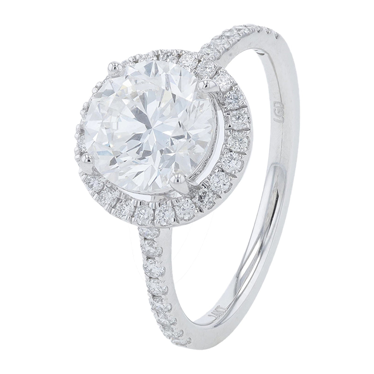 14K 2.40 CTW Lab Grown Diamond Round Halo Engagement Ring<p><strong>Lab Grown Diamond</p></strong><p><strong>More Colors Available</p></strong>