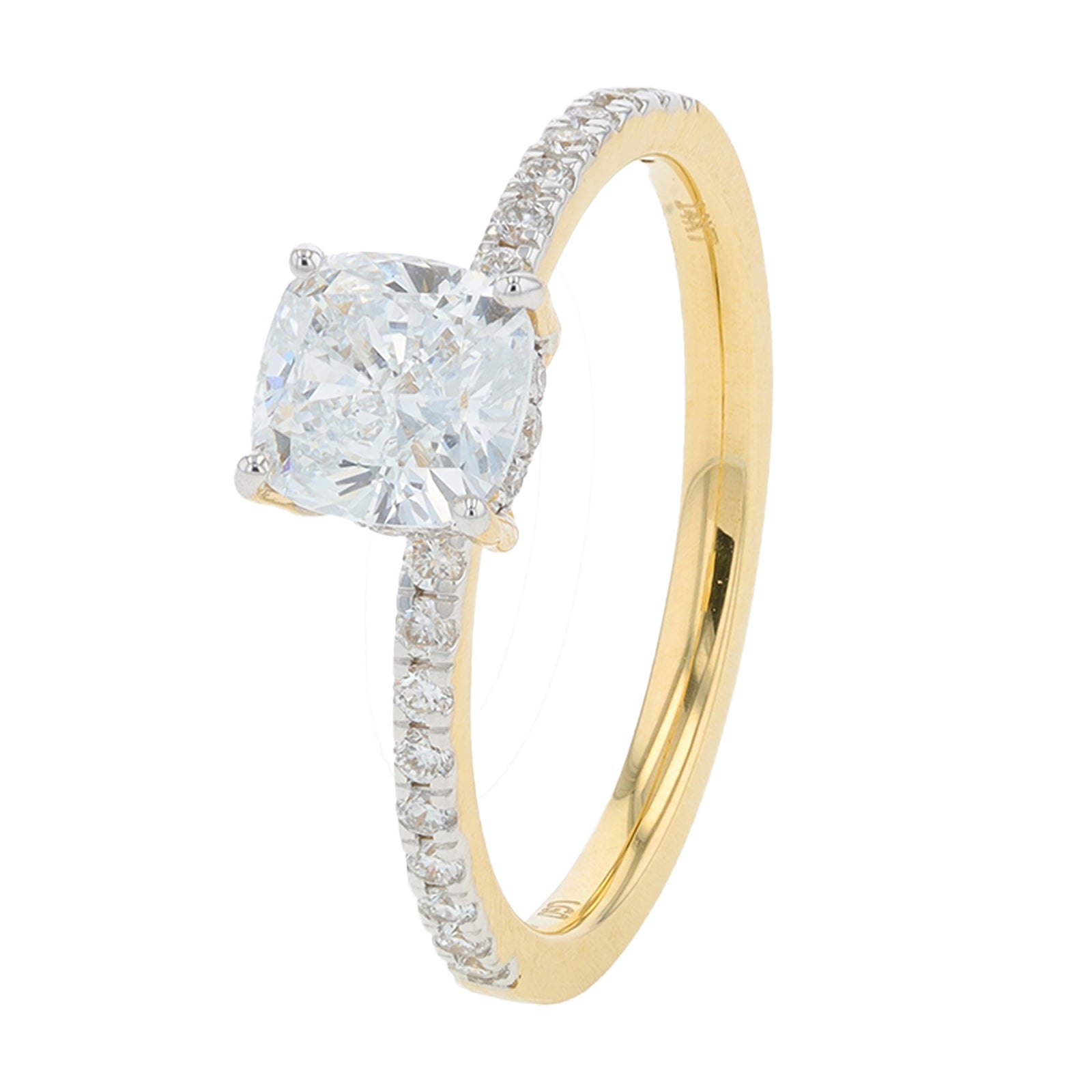 14K 1.25 CTW Lab Grown Diamond Cushion Engagement Ring<p><strong>Lab Grown Diamond</p></strong><p><strong>More Colors Available</p></strong>