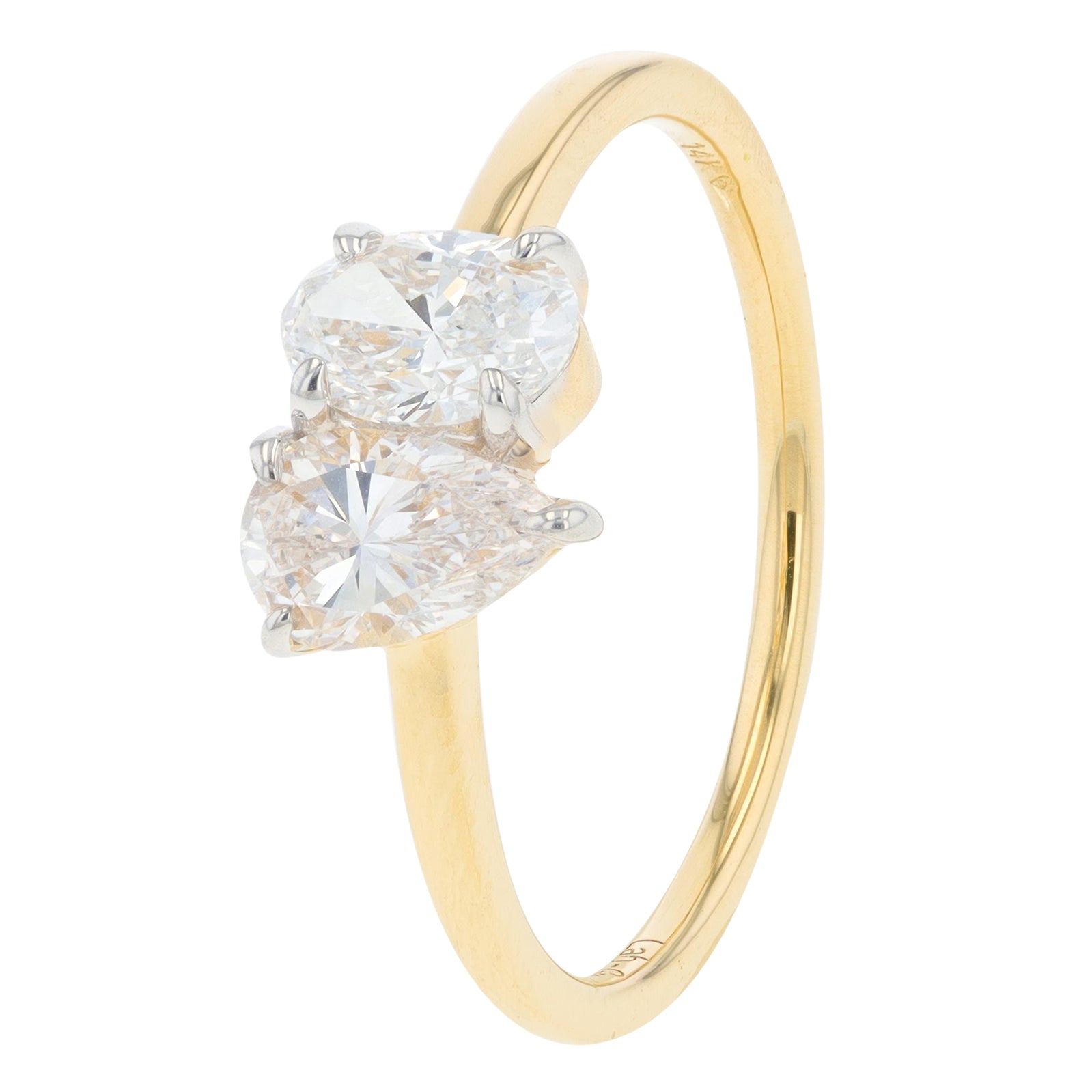 14K 1 CTW Lab Grown Diamond Halo Engagement Ring<p><strong>Lab Grown Diamond</p></strong><p><strong>More Colors Available</p></strong>