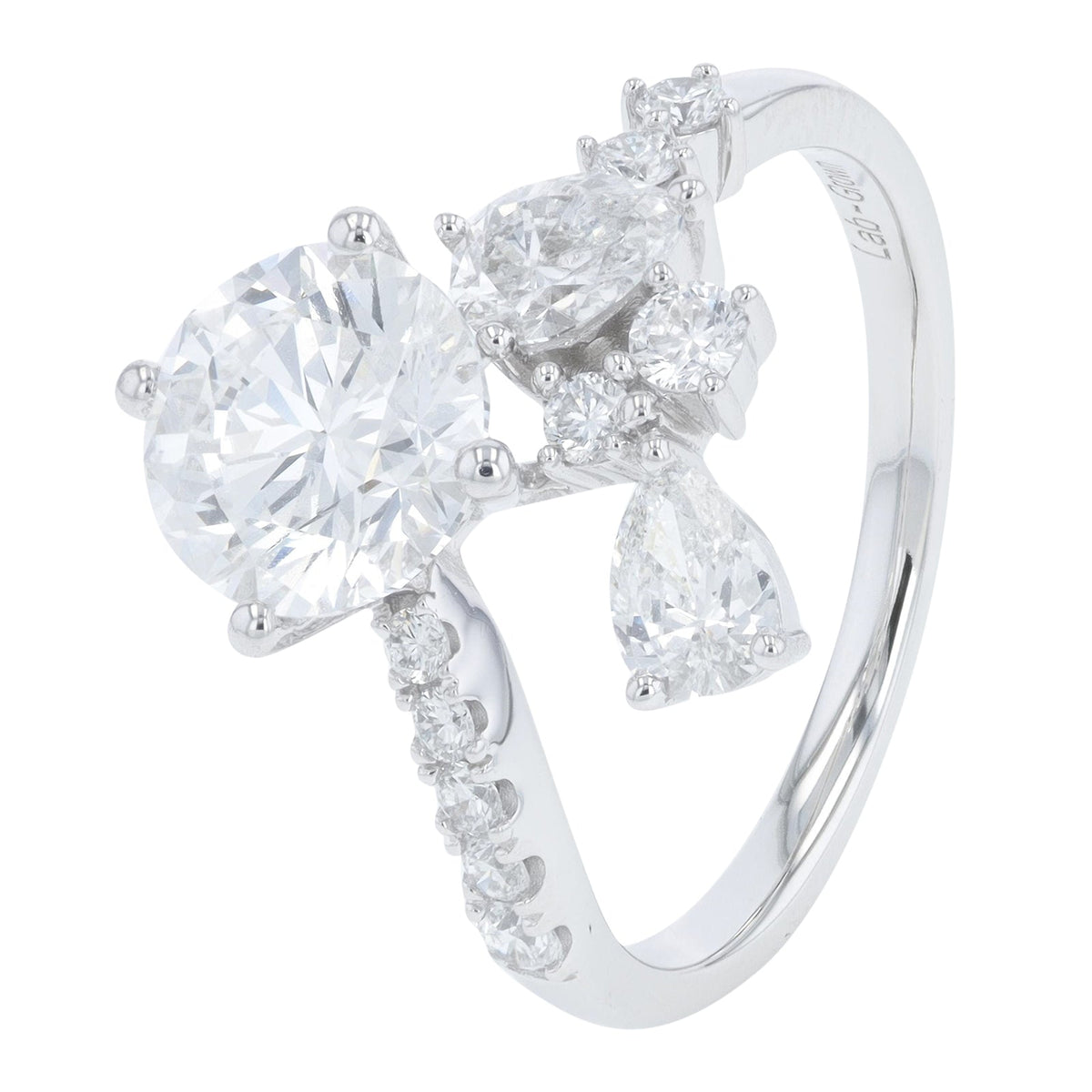 14K 2.50 CTW Lab Grown Diamond Bypass Engagement Ring<p><strong>Lab Grown Diamond</p></strong><p><strong>More Colors Available</p></strong>