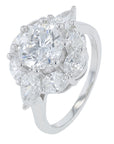 Lab Diamond Ring in 10K White Gold (1.50 ct. tw)
