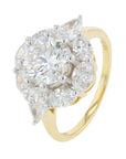 Lab Diamond Ring in 10K White Gold (1.50 ct. tw)