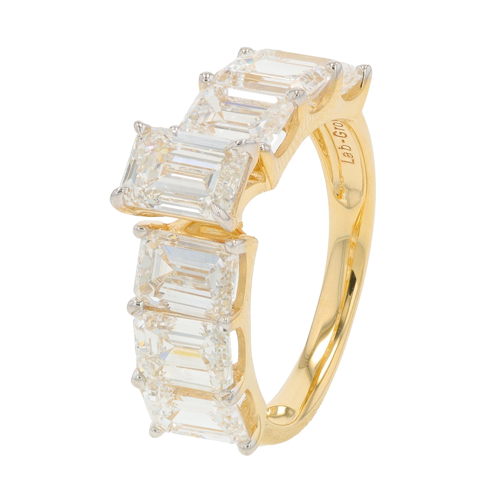 14K 5 CT Lab Grown Diamond Ring<p><strong>More Colors Available</p></strong><p><strong>Lab Grown Diamond</p></strong>
