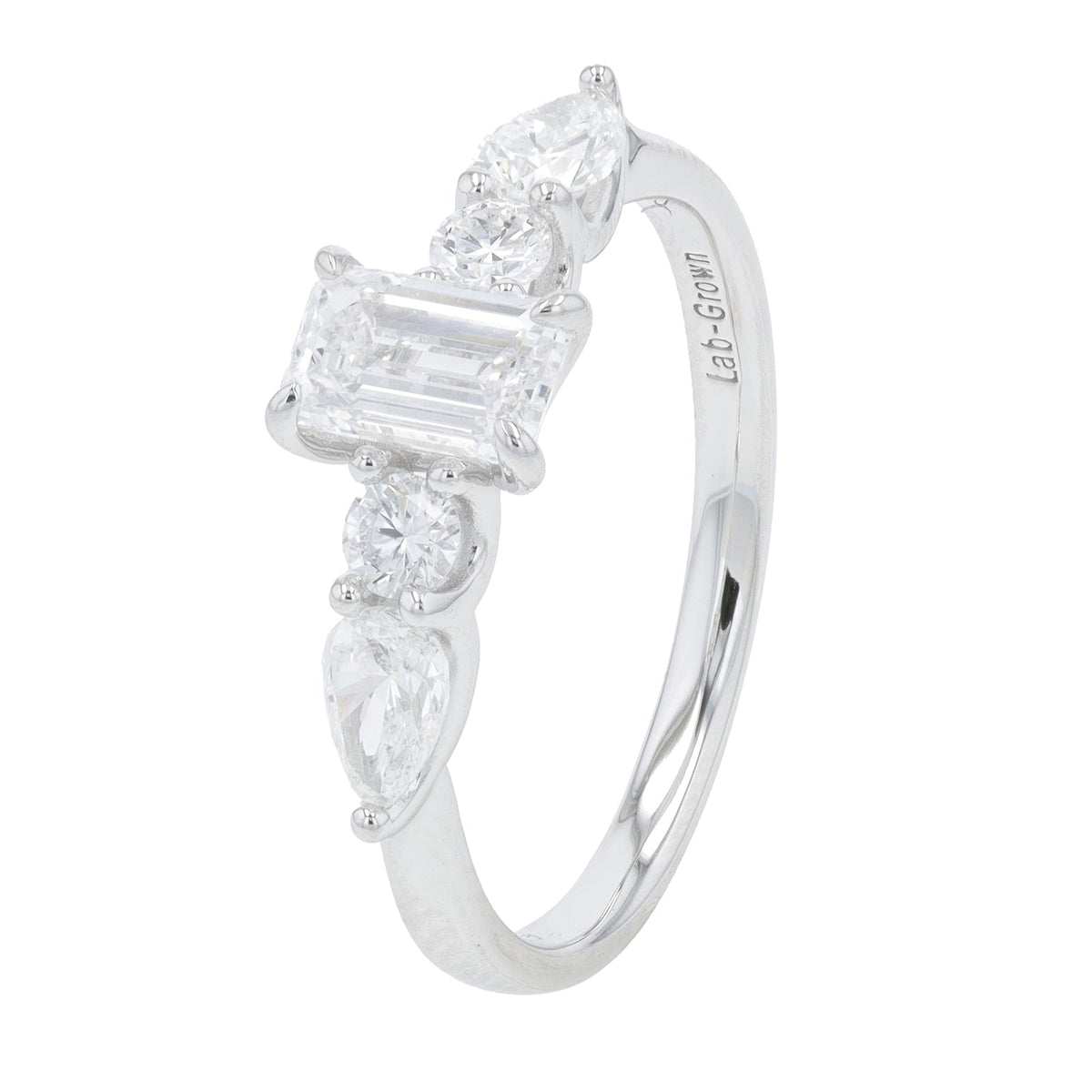 14K 1.25 CT Lab Grown Diamond Engagement Ring<p><strong>More Colors Available</p></strong><p><strong>Lab Grown Diamond</p></strong>