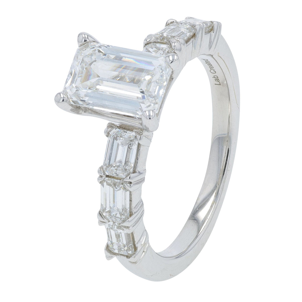 14K 2.50 CT Lab Grown Diamond Engagement Ring<p><strong>More Colors Available</p></strong><p><strong>Lab Grown Diamond</p></strong>