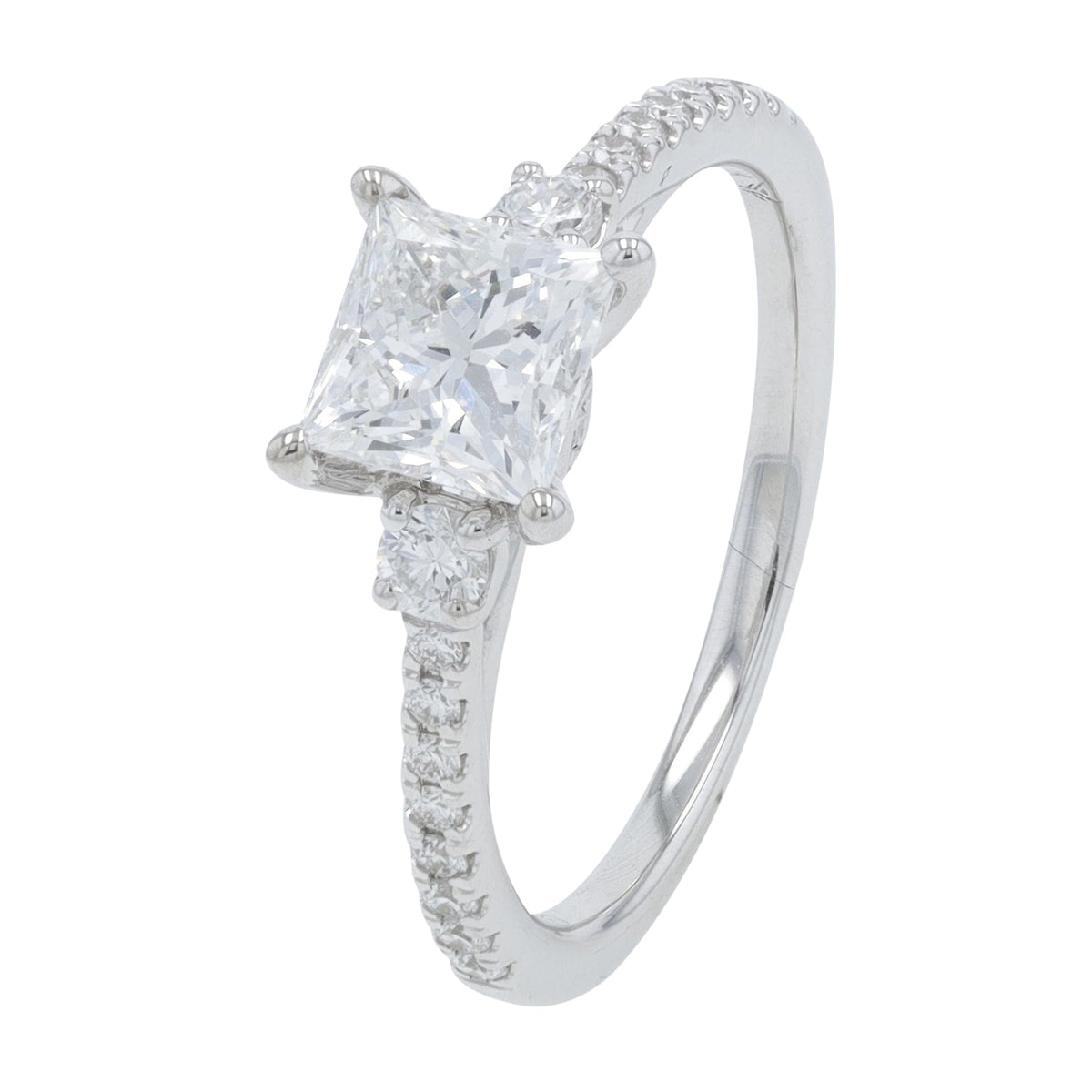14K WG 1.314 CTW Lab Grown Diamond Engagement Ring<p><strong>Lab Grown Diamond</p></strong><p><strong>IGI Available</p></strong>