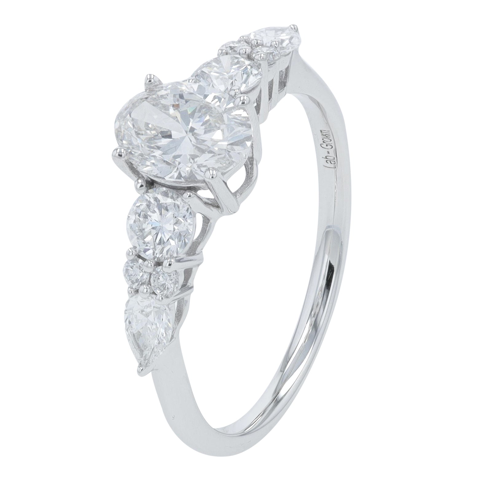 10K 1.50 CT Lab Grown Diamond Engagement Ring<p><strong>More Colors Available</p></strong><p><strong>Lab Grown Diamond</p></strong>
