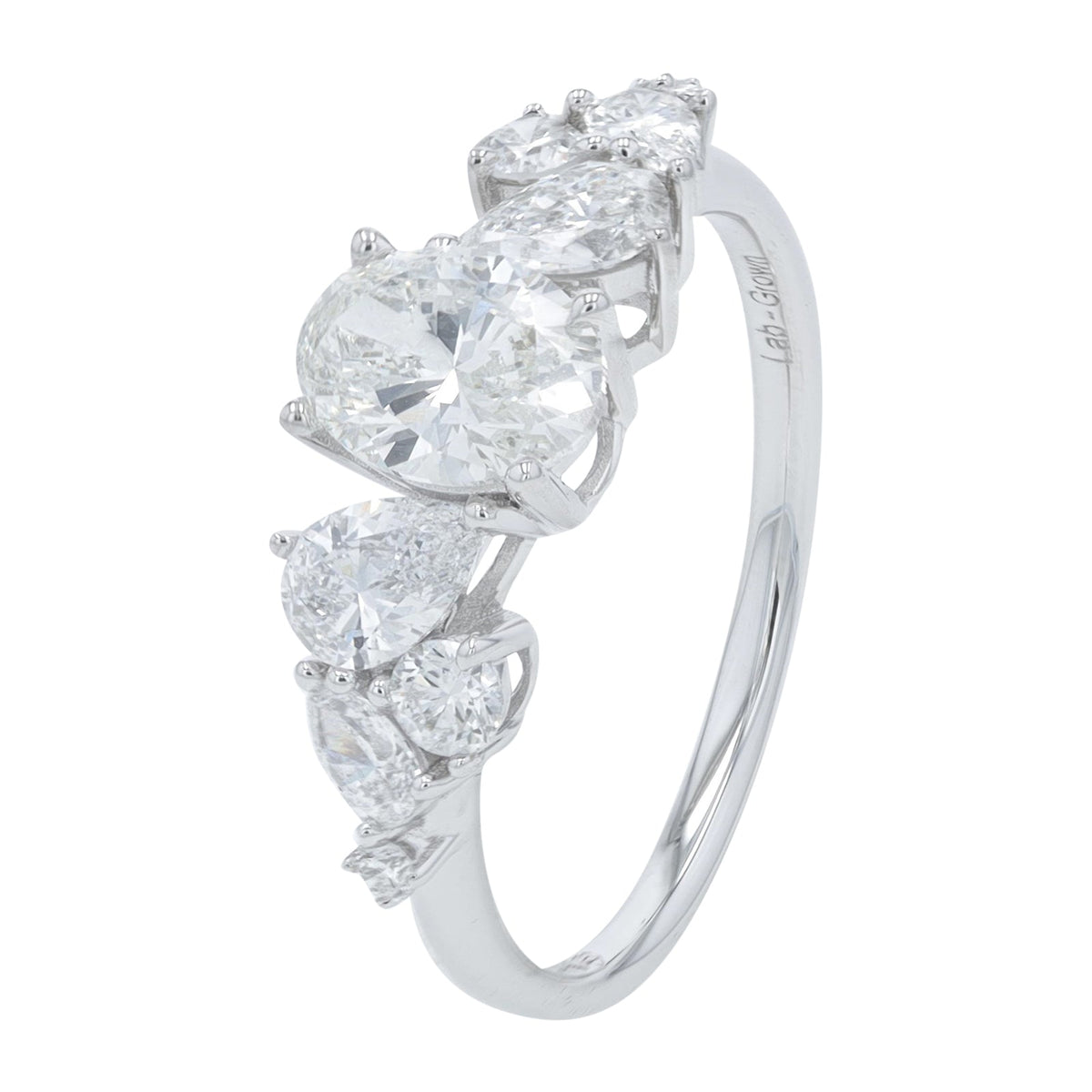14K 1.50 CT Lab Grown Diamond Engagement Ring<p><strong>More Colors Available</p></strong><p><strong>Lab Grown Diamond</p></strong>