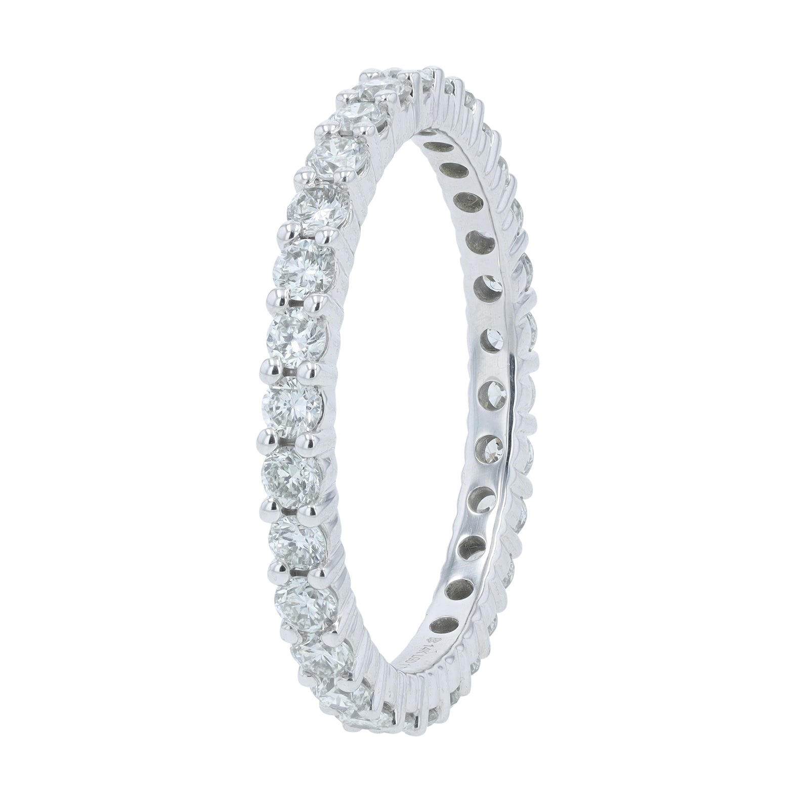 14K WG 1 CTW Lab Grown Diamond Eternity Band<p><strong>Lab Grown Diamond</p></strong><p><strong>Multiple Sizes</p></strong>