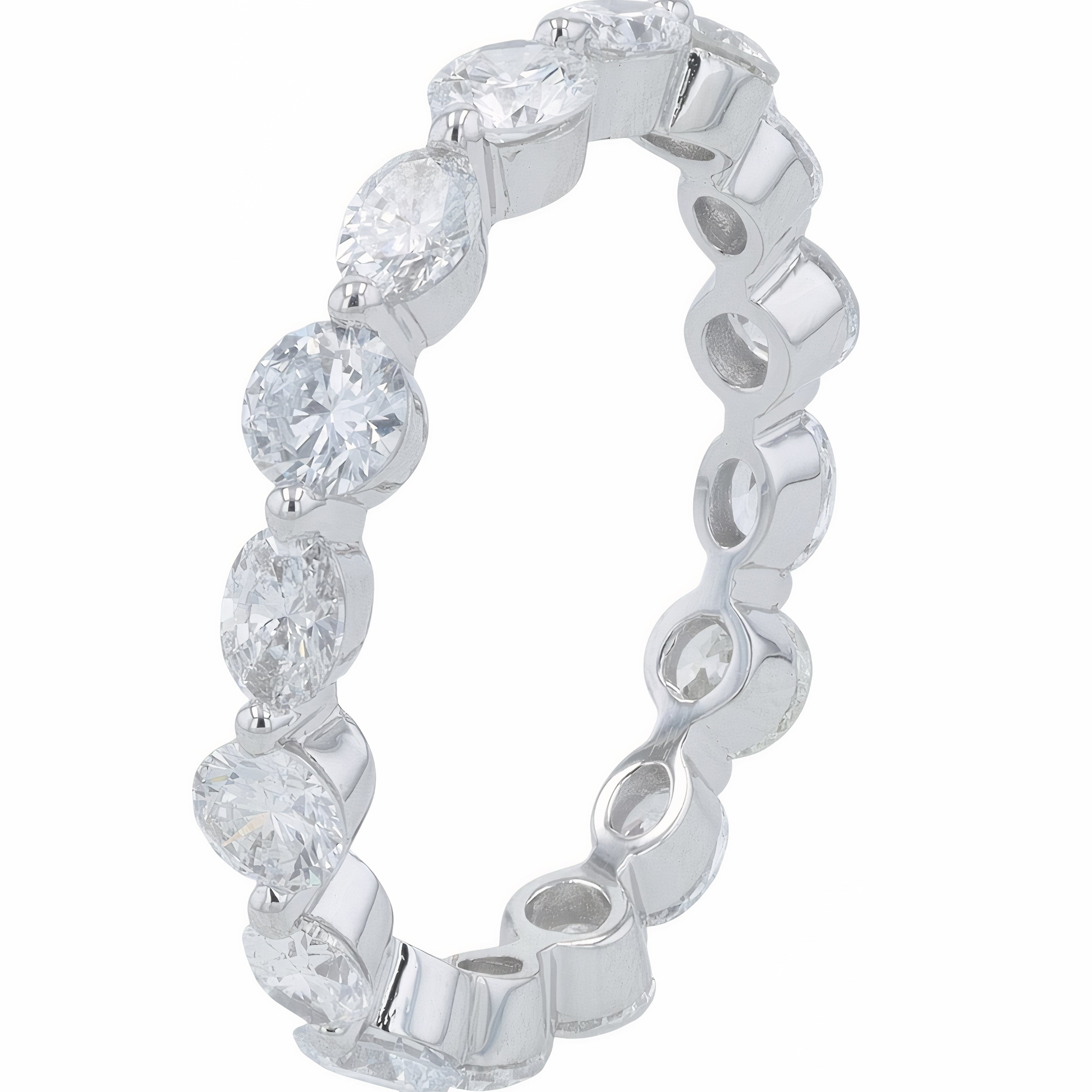 Lab Diamond Eternity Ring in 14K Gold (2 ct. tw)