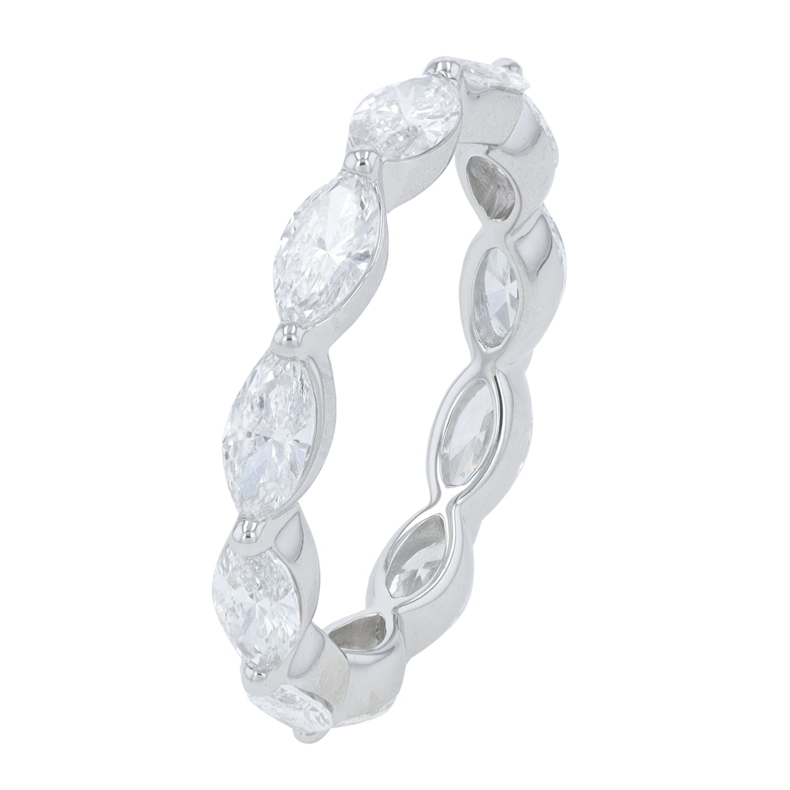 14K WG 2 CTW Lab Grown Diamond Eternity Band<p><strong>Lab Grown Diamond</p></strong><p><strong>Multiple Sizes</p></strong>