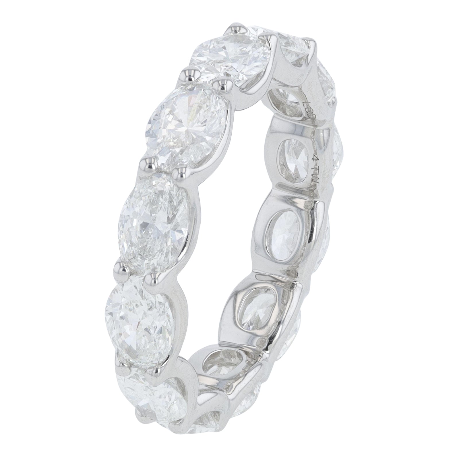 14K WG 4 CTW Lab Grown Diamond Eternity Band<p><strong>Lab Grown Diamond</p></strong><p><strong>Multiple Sizes</p></strong>