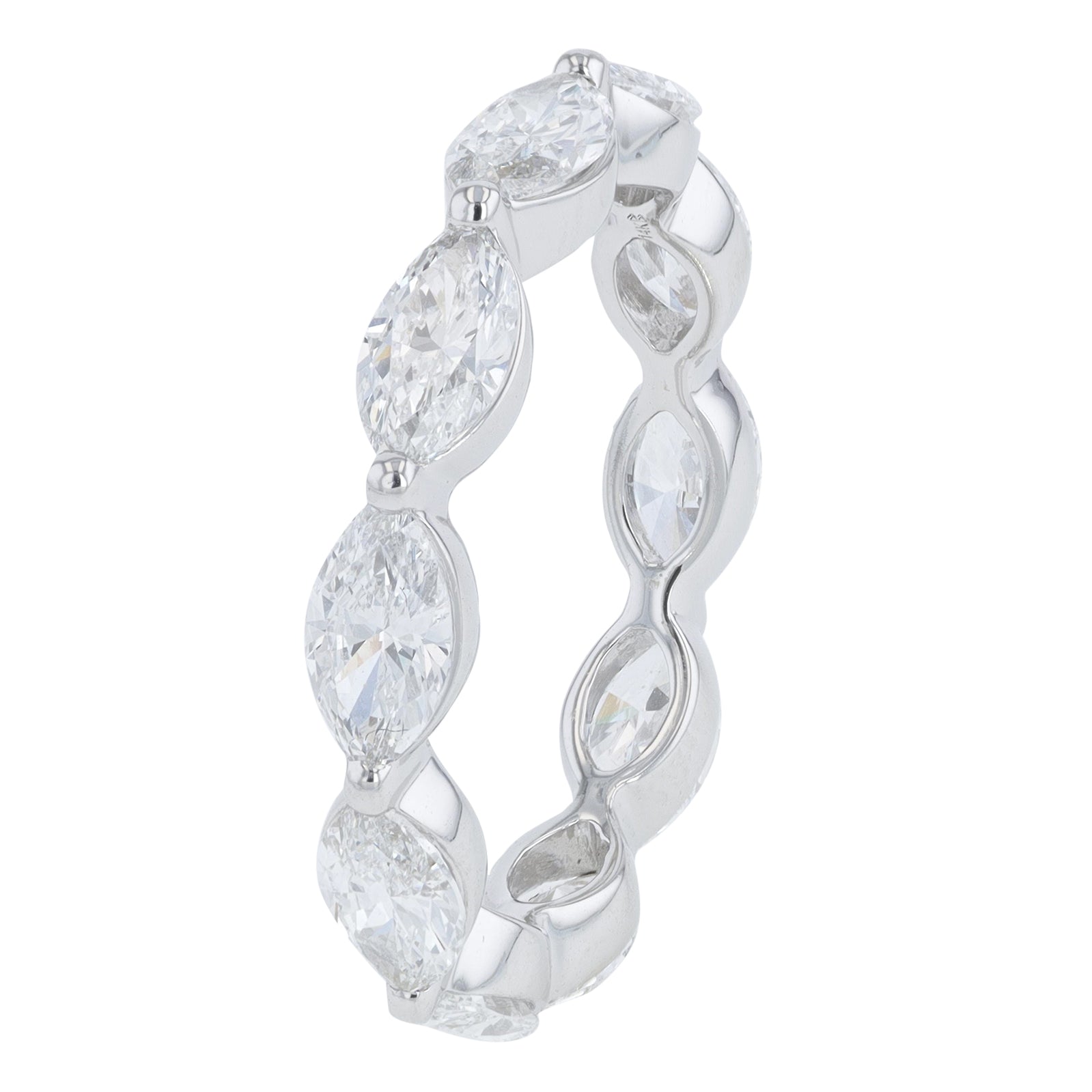 14K WG 3 CTW Lab Grown Diamond Eternity Band<p><strong>Lab Grown Diamond</p></strong><p><strong>Multiple Sizes</p></strong>