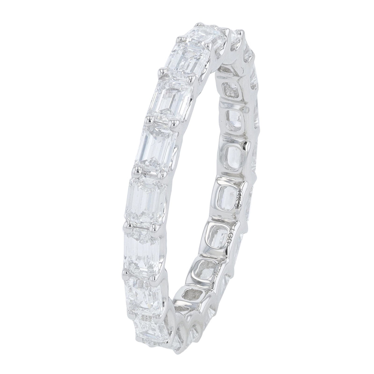 14K WG 2 CTW Lab Grown Diamond Eternity Band<p><strong>Lab Grown Diamond</p></strong><p><strong>Multiple Sizes</p></strong>