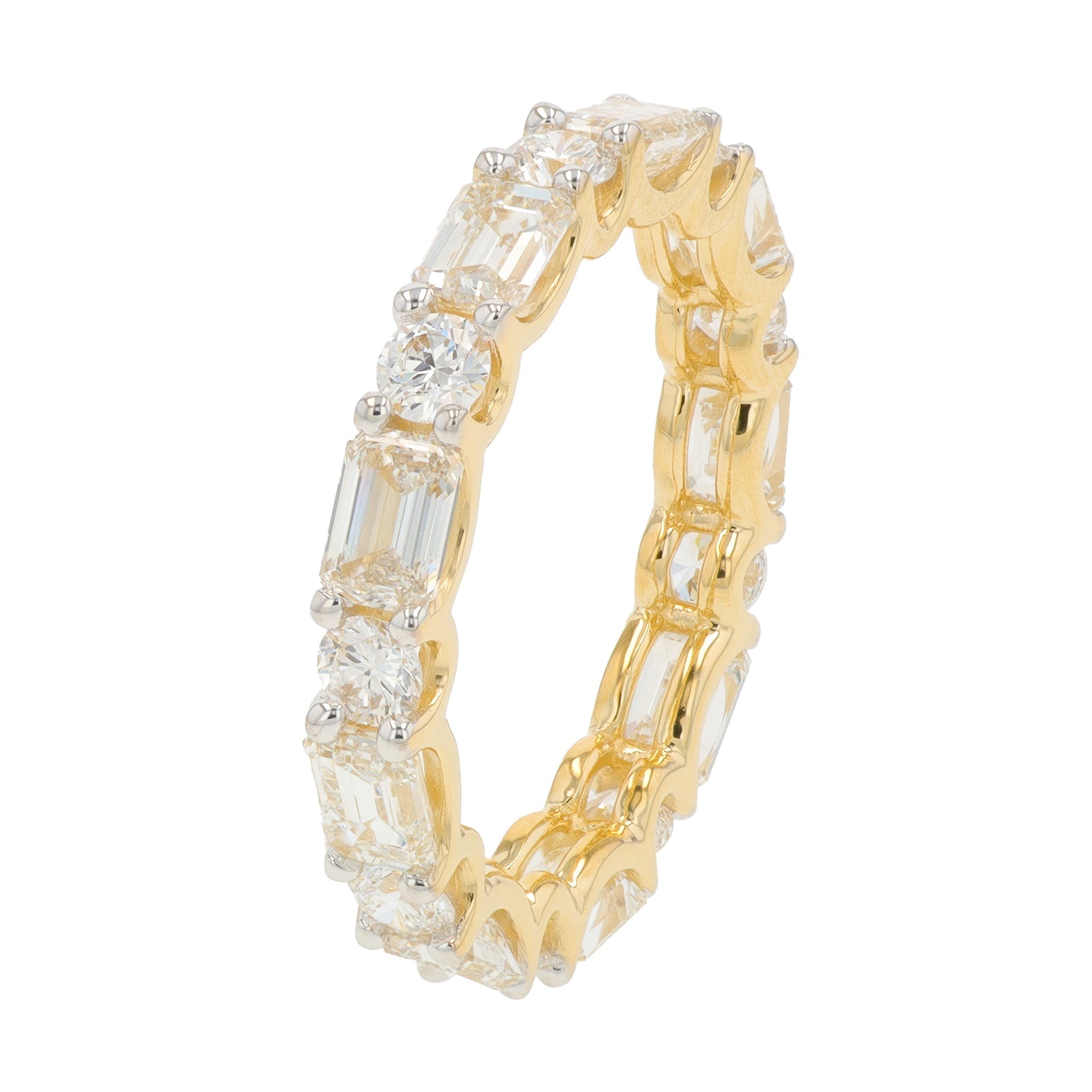 14K 3.50 CT Lab Grown Diamond Eternity Band<p><strong>More Colors Available</p></strong><p><strong>Lab Grown Diamond</p></strong>