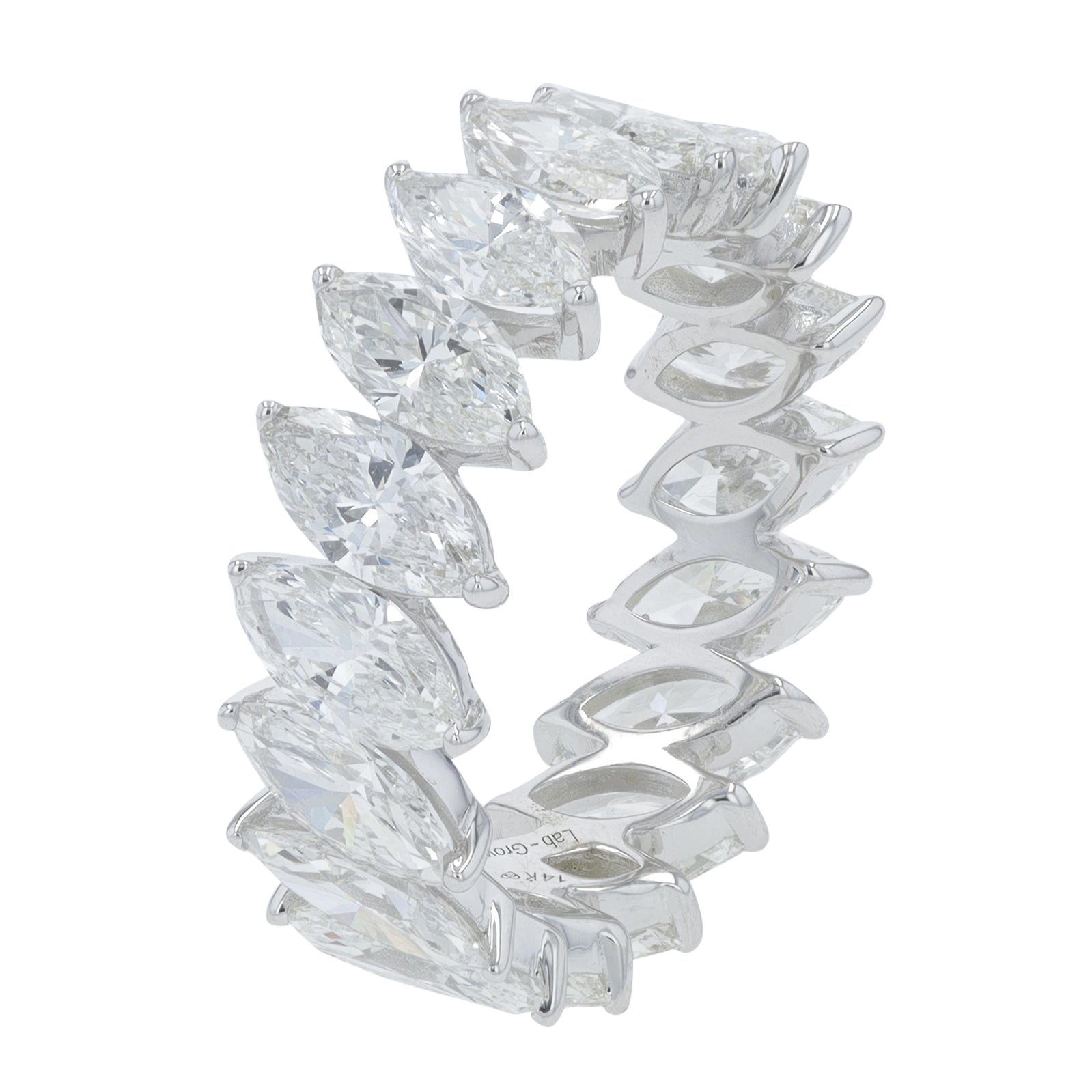14K 5.75 CT Lab Grown Diamond Eternity Band<p><strong>More Colors Available</p></strong><p><strong>Lab Grown Diamond</p></strong>