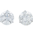 Lab Diamond Martini Set Studs in 18K Gold (6 ct. tw)