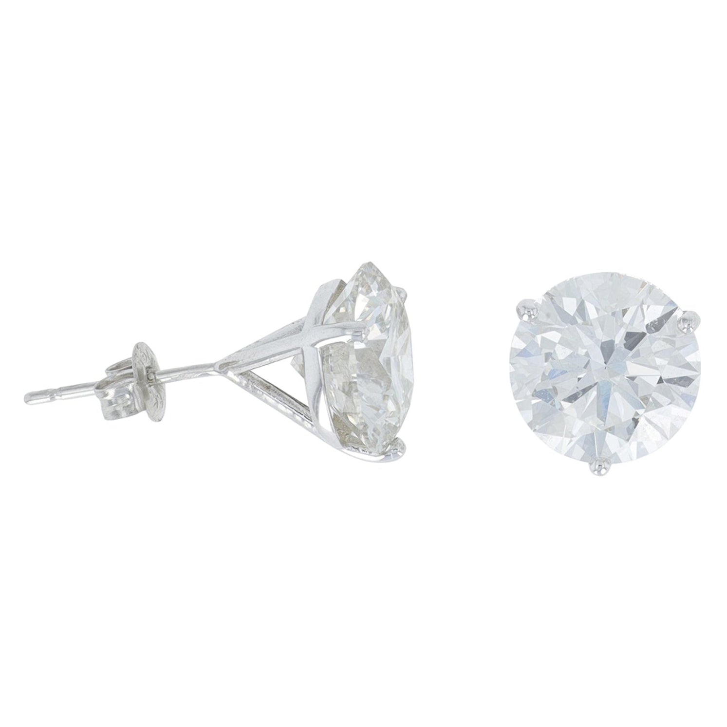 18K 10 CTW Lab Grown Diamond Martini Set Studs<p><strong>Lab Grown Diamond</p></strong>