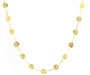 14K YG 36" Disc Necklace<p><strong>$319</p></strong>