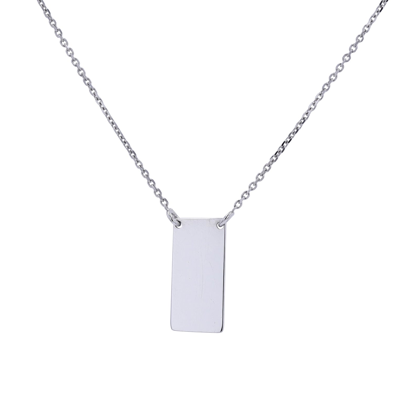 14K Rectangle Necklace<p><strong>More Colors Available</p></strong>
