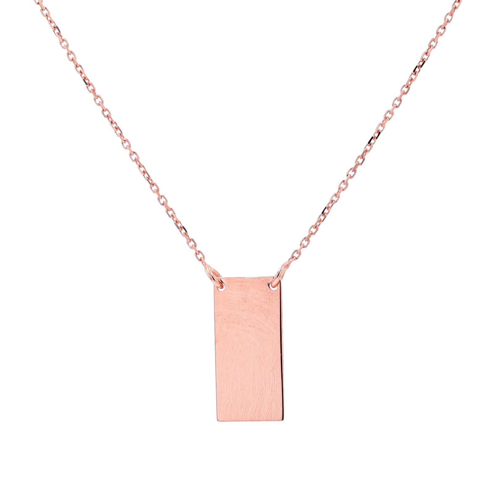 14K Rectangle Necklace<p><strong>More Colors Available</p></strong>