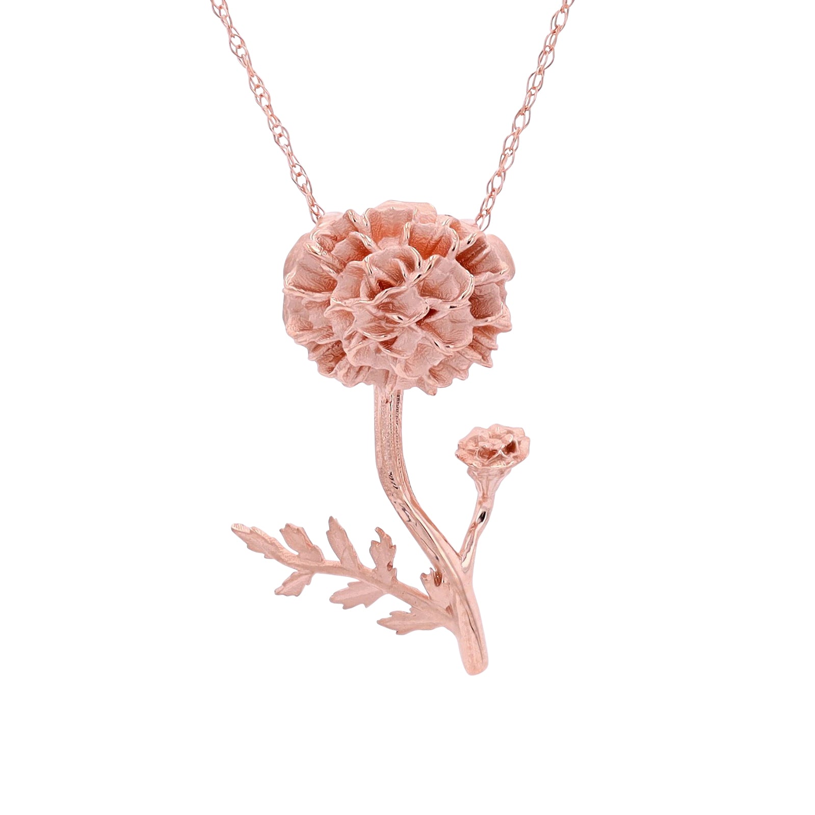 10K RG Birth Flower Pendants<p><strong>Multiple Months Available</p></strong>