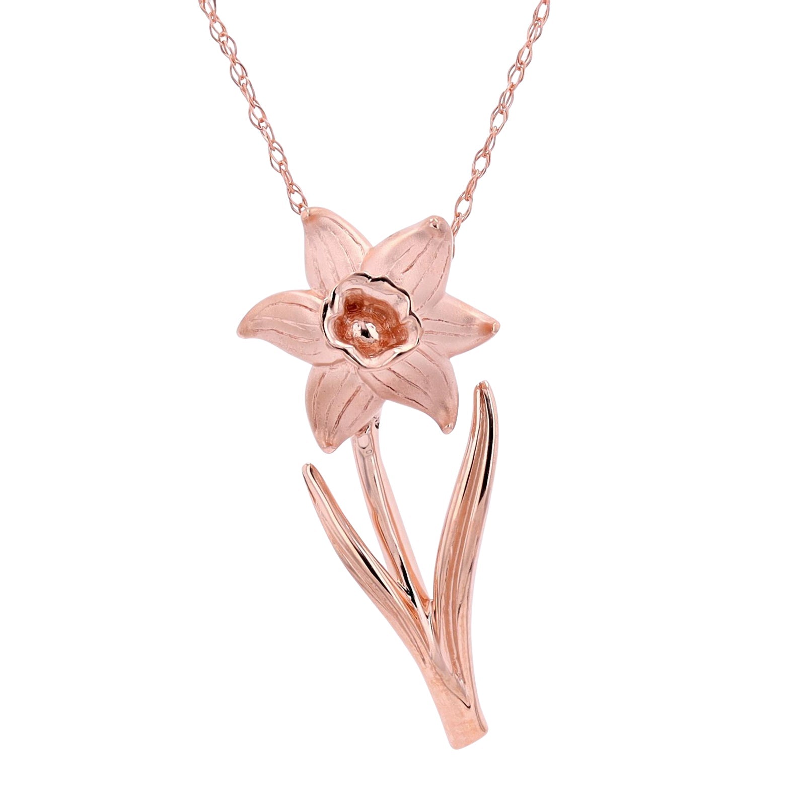 10K RG Birth Flower Pendants<p><strong>Multiple Months Available</p></strong>