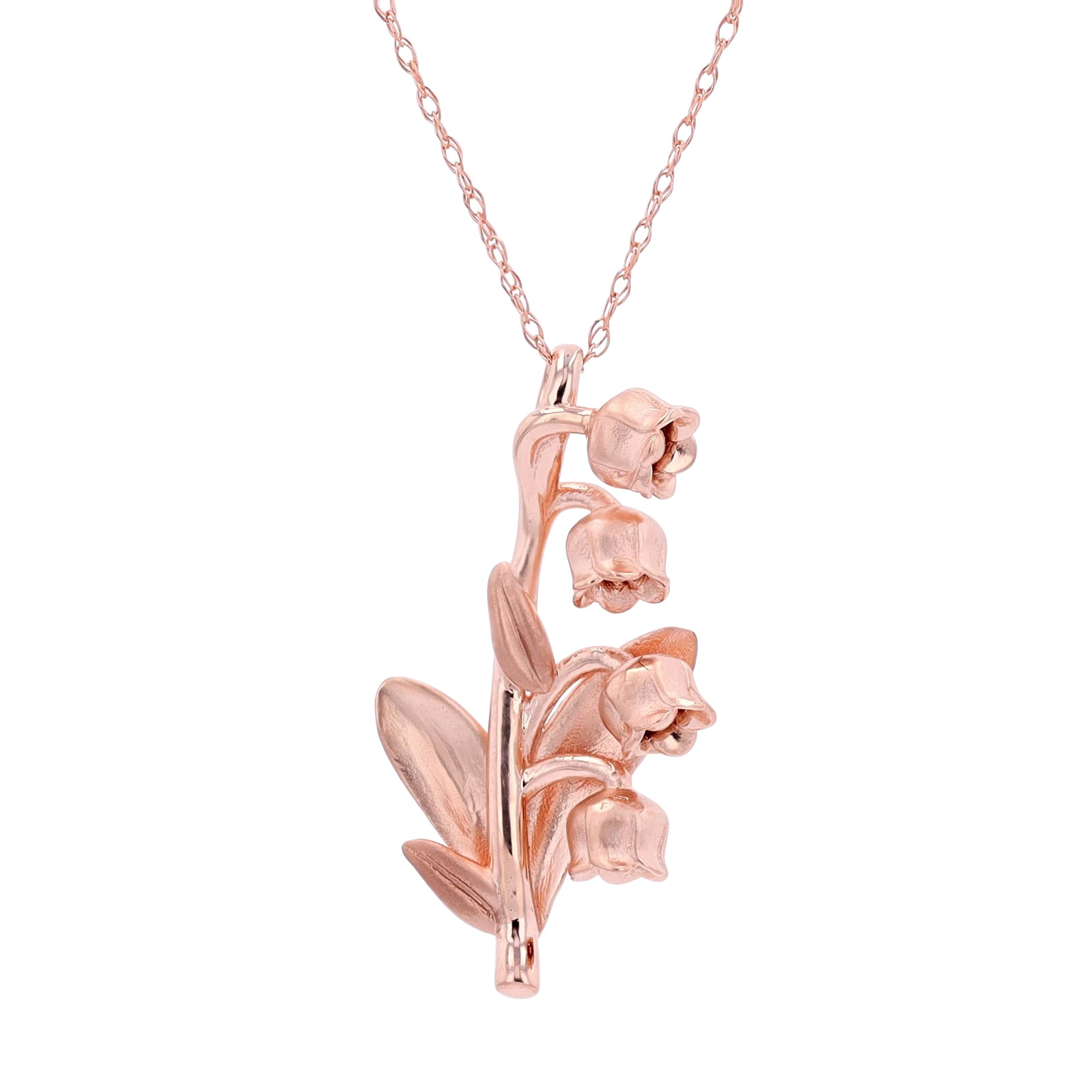 10K RG Birth Flower Pendants<p><strong>Multiple Months Available</p></strong>