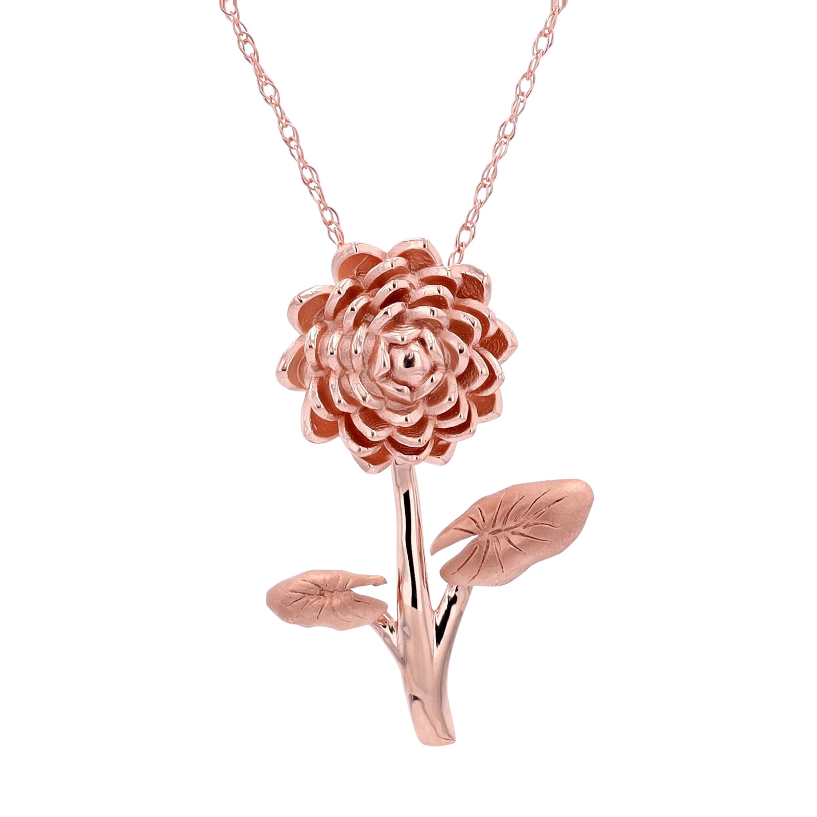 10K RG Birth Flower Pendants<p><strong>Multiple Months Available</p></strong>