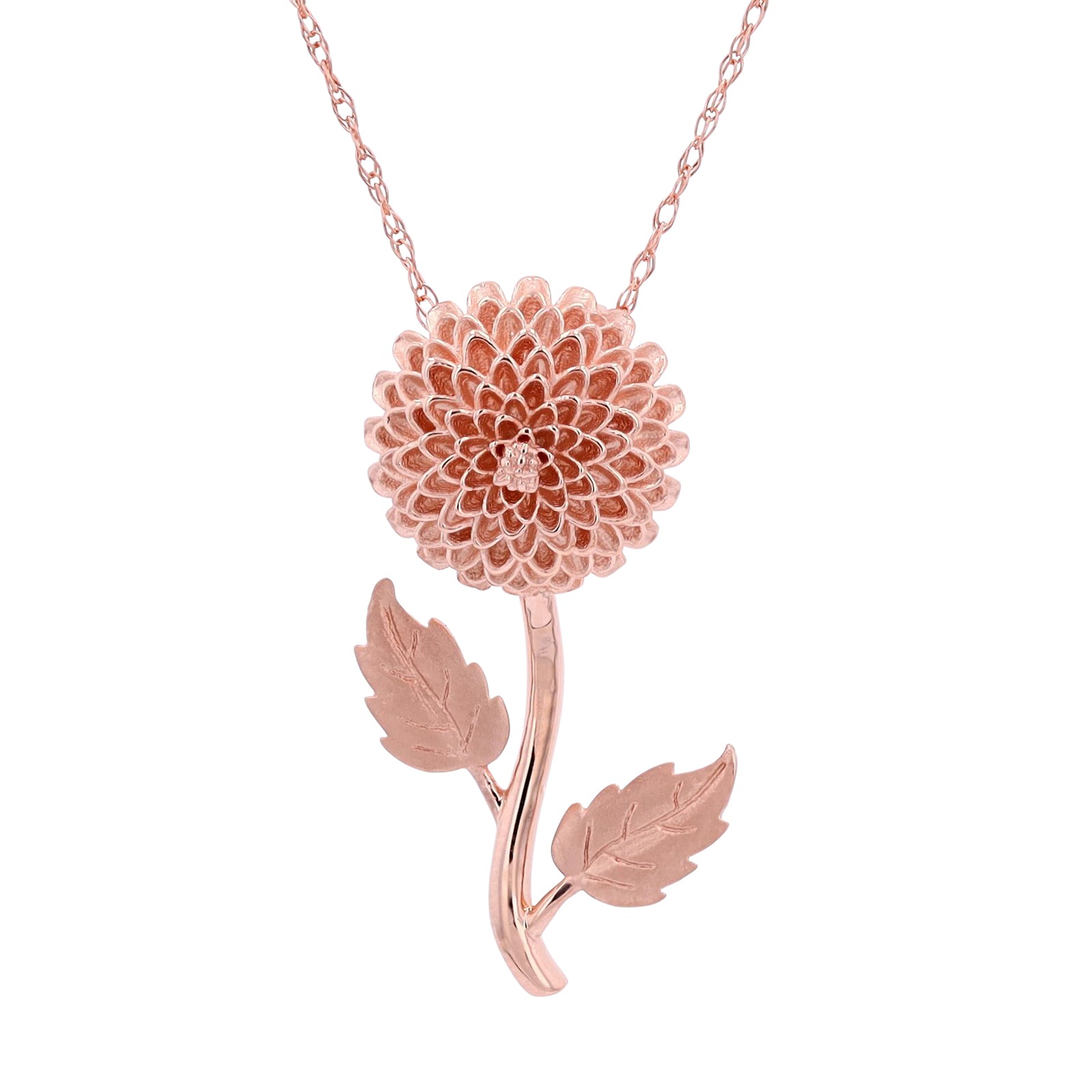 10K RG Birth Flower Pendants<p><strong>Multiple Months Available</p></strong>