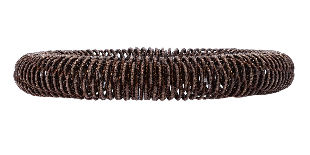 18K WG Black Rhodium Stretchable Bracelet