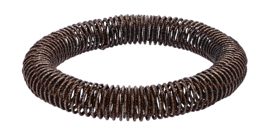 18K WG Black Rhodium Stretchable Bracelet