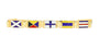 14K YG Sailing Flag Bracelet