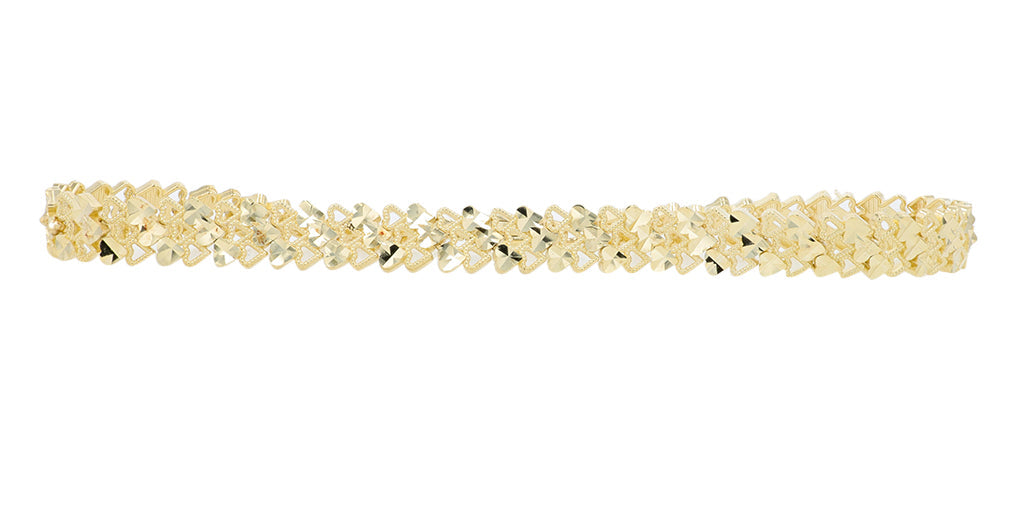 10K YG Bracelet